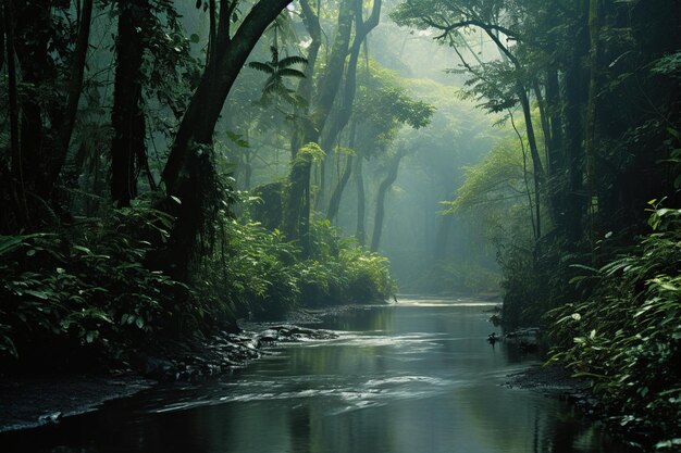 en el bosque generativo río Ai