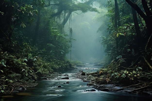 en el bosque generativo río Ai