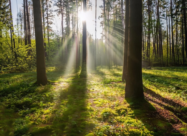 un bosque místico