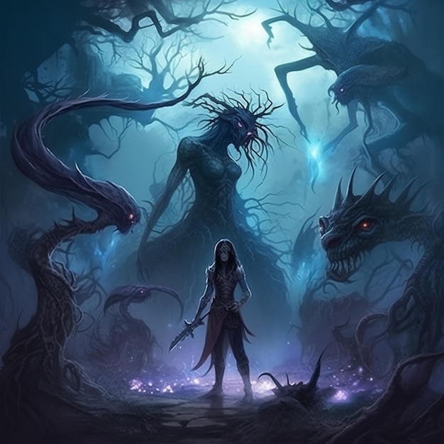 El bosque oscuro del dragón