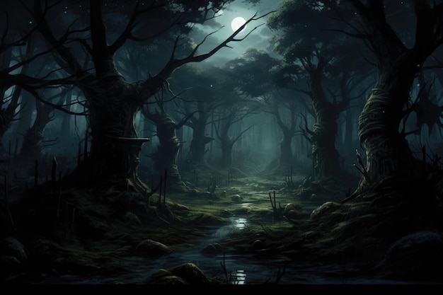 bosque oscuro