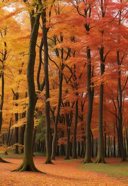 El bosque del otoño