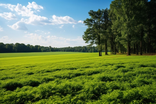 Bosques y cultivos