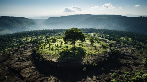 Bosques en llamas El impacto devastador de la deforestación IA generativa