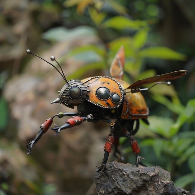 Bot ecológico da montanha de Chongqing com foto macro de inseto