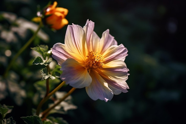 Botanische Glückseligkeit faszinierende Blumenlandschaften und Sonnenuntergänge