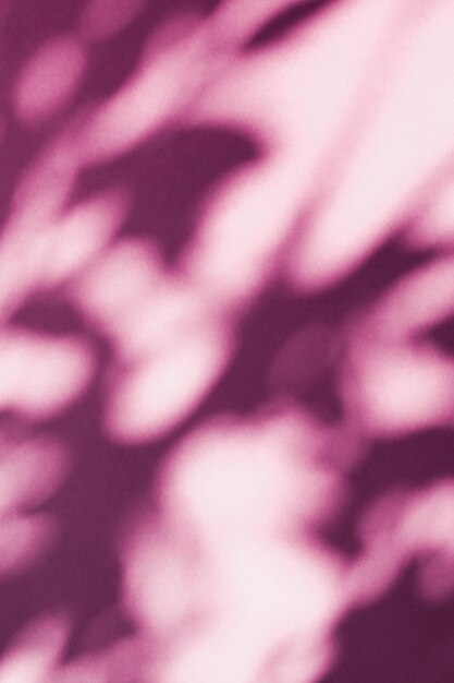 Botanische Schatten der abstrakten Kunst überlagern sich auf errötendem rosa Hintergrund für Feiertagsluxus und Vintage-Flatlay-Design