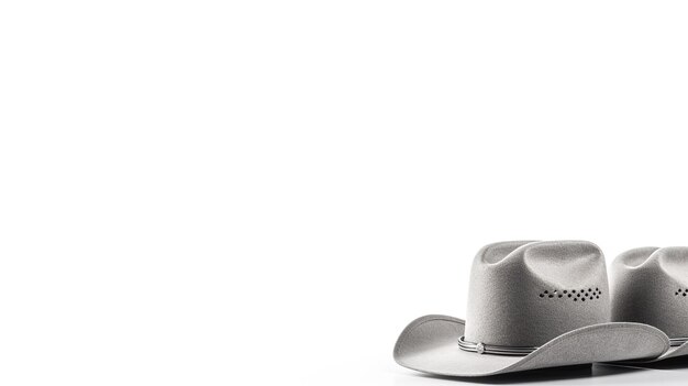 Botas de cowboy prateadas isoladas em fundo branco com espaço de cópia para publicidade