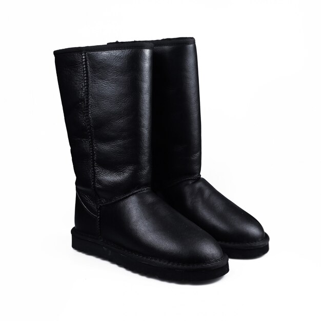 Botas de inverno em branco