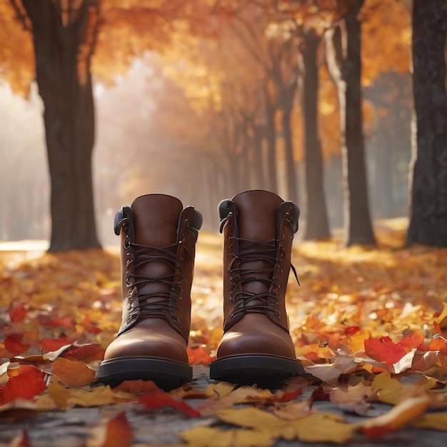 Botas de outono femininas