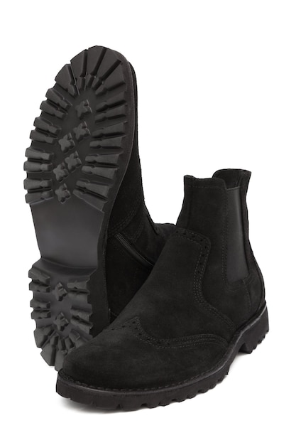 Botas ante negro