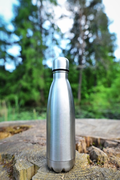 Botella de agua reutilizable Botella de agua reutilizable de acero inoxidable