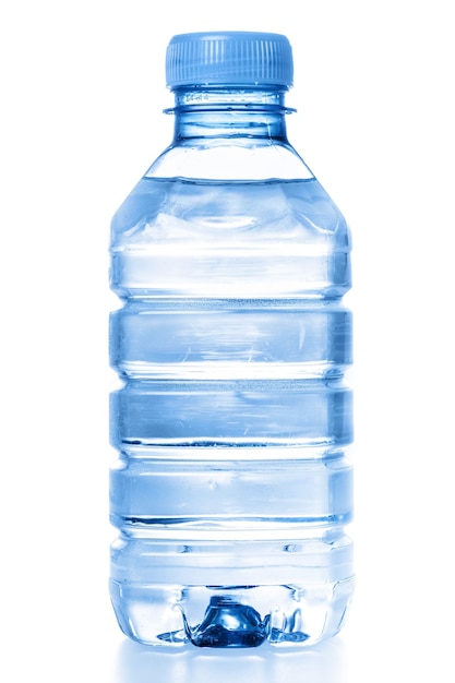 Botella de agua .