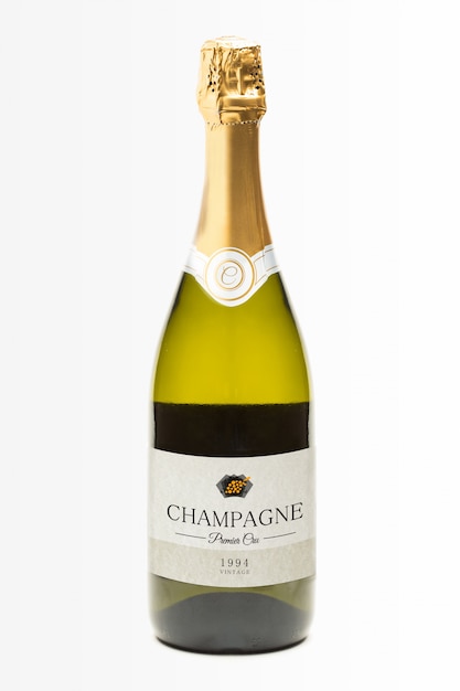 Botella de champagne