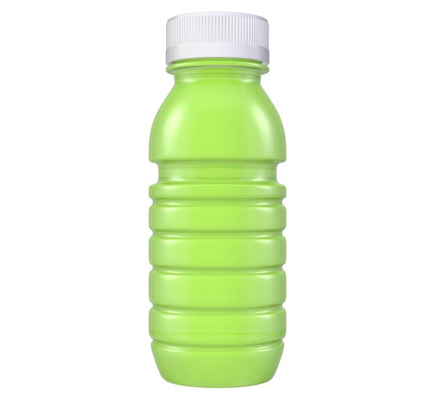 Botella de jugo realista para niños renderizado en 3D