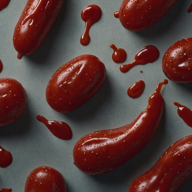 Botella de ketchup con tapa de nomess y diseño clásico para servir sin problemas