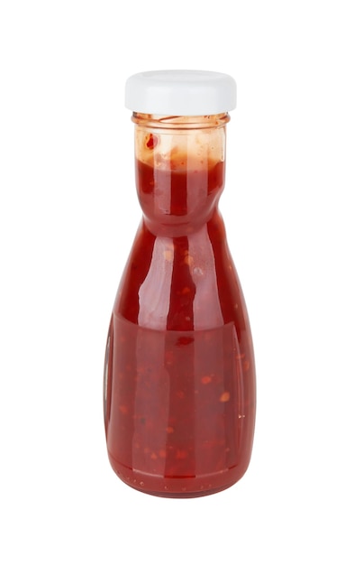 Botella de salsa de tomate