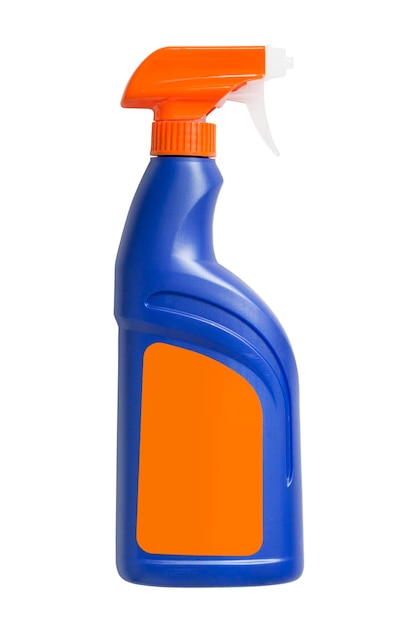 Botella de spray aislada