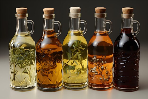 botellas de aceite de cocina Generativo A