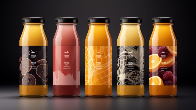 Botellas de jugo