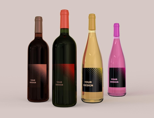 Botellas de vino