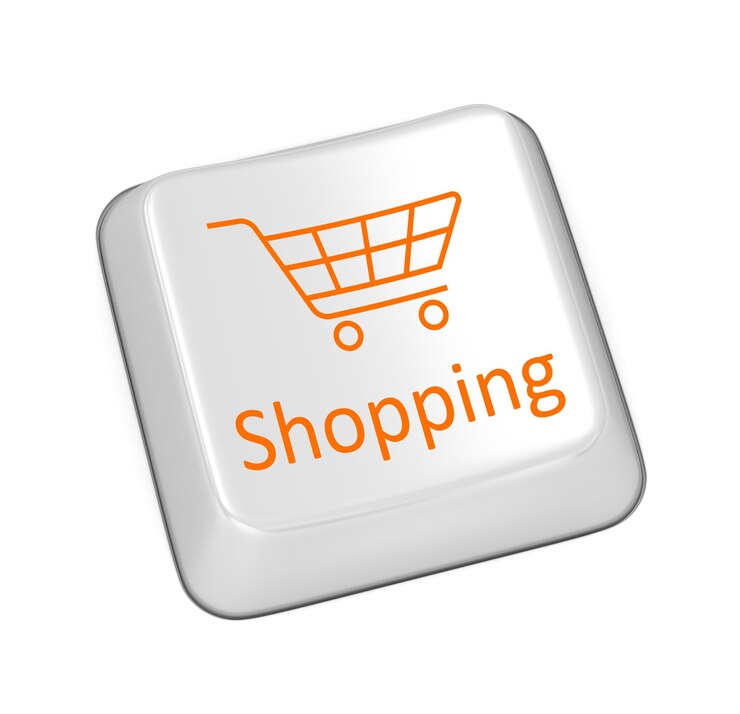 Foto botón de compras