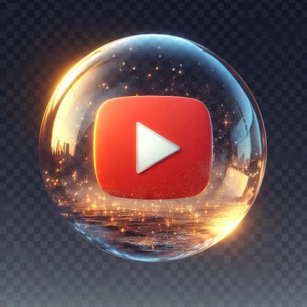 El botón de Youtube