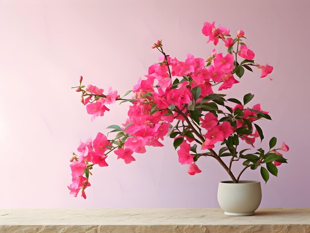 Bougainvillea-Blumen im Studio-Hintergrund einzelne Bougainvillablumen Schöne Blume