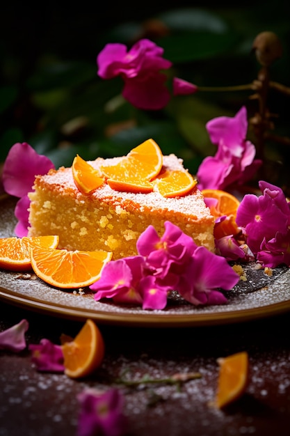 Bougainvillea erfreut griechische Desserts mit mediterranem Charme