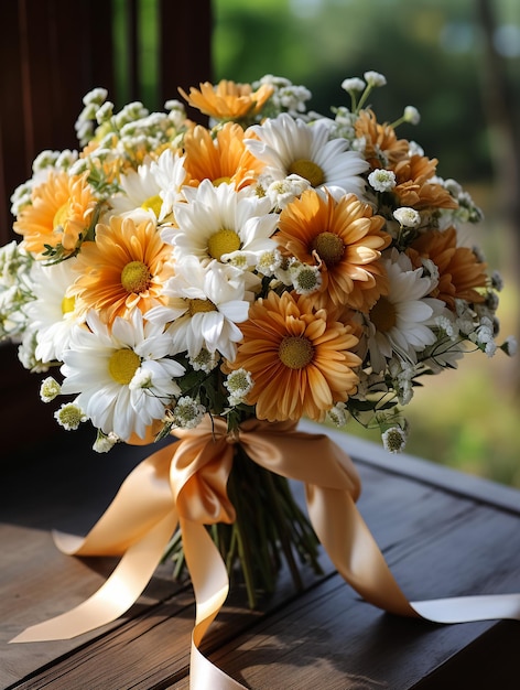 Bouquet aus Dahliablumen