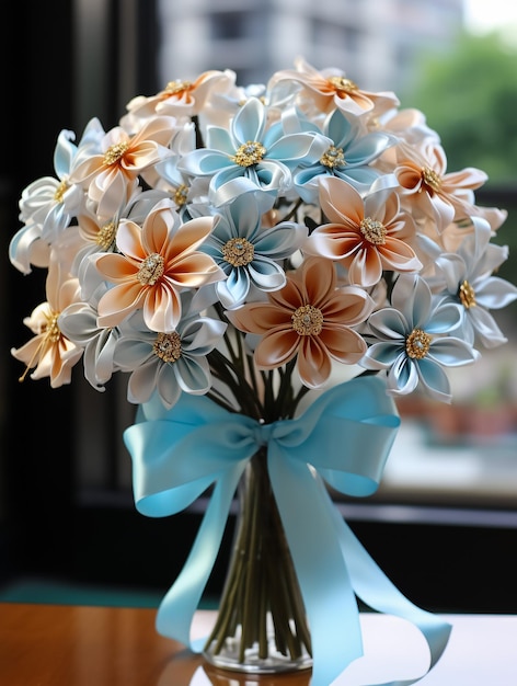 Bouquet de flores de dália
