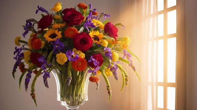 Bouquet in einer Vase