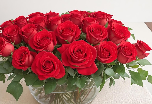 Bouquet Rose Red