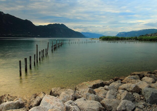 Bourget-See, Aix-les-Bains, Frankreich.