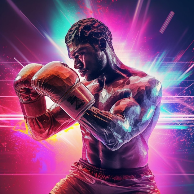 boxe neon