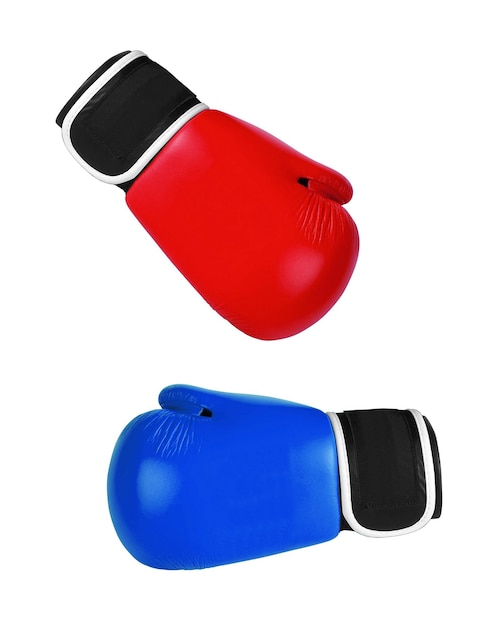 Boxhandschuh isoliert auf weißem Hintergrund