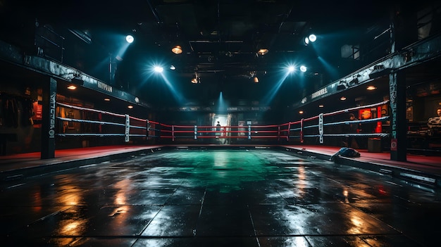 Boxring-Spotlight-Ecke