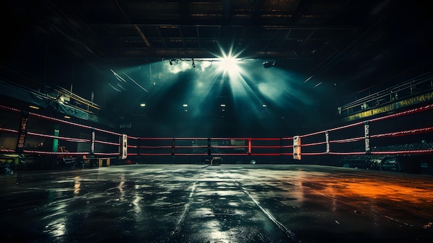 Boxring-Spotlight-Ecke