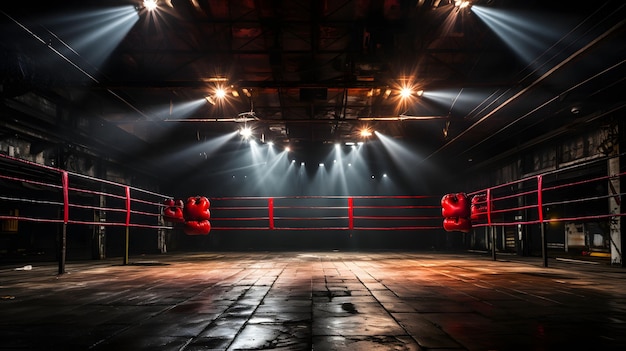 Boxring-Spotlight-Ecke