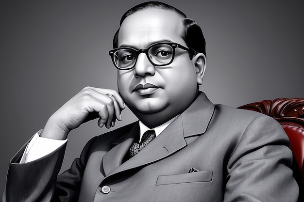 BR Dr. Bhimrao Ramji Ambedkar O Pai da Constituição da Índia Ambedkar Jayanti