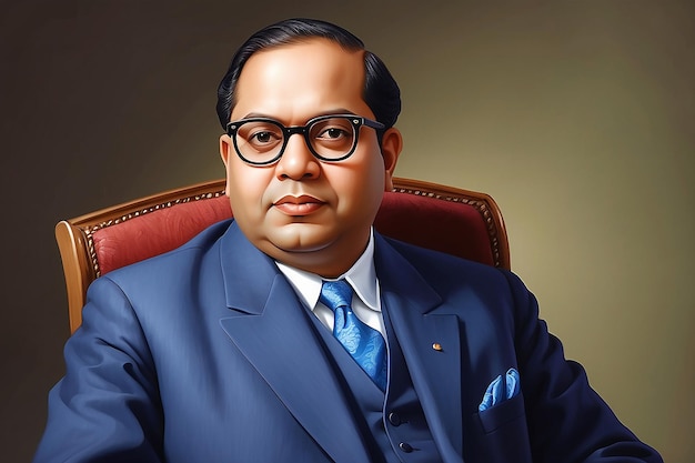 BR Dr. Bhimrao Ramji Ambedkar El padre de la Constitución de la India Ambedkar Jayanti