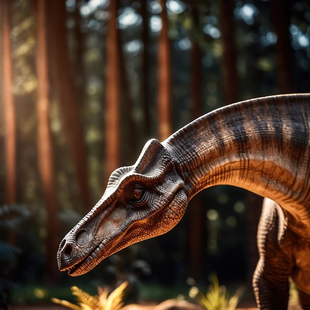 Brachiosaurus animal pré-histórico dinossauro fotografia de vida selvagem animal pré-historico dinosauro vida selvagem