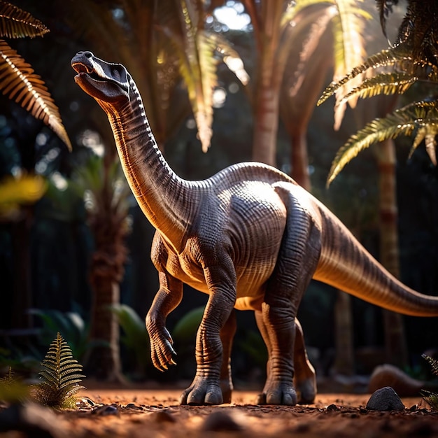 Brachiosaurus animal prehistórico dinosaurio vida silvestre fotografía animal prehistórica dinosaurio vida salvaje p