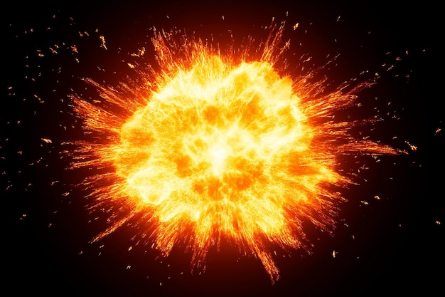 Brand-Explosionseffekt