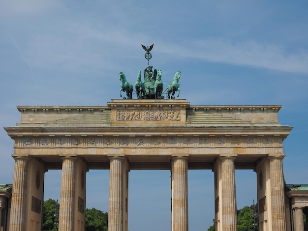 Brandenburger Tor (Brandenburger Tor) in Berlin