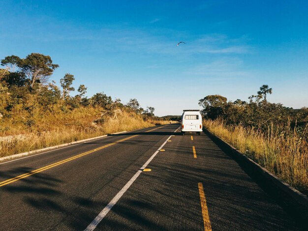 Brasil, Alto Paraiso de Goias, Camper en un país por carretera