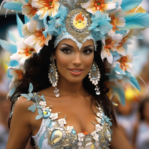 Brasil mulher rio traje de carnaval