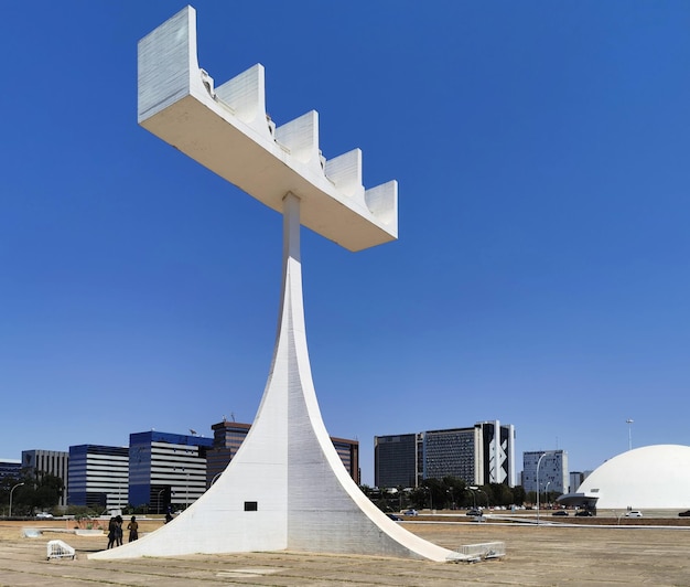 BRASILIA BRASILIEN 14. SEPTEMBER 2019 Detail der Kathedrale von Brasilia