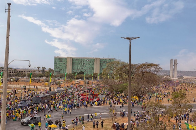 Brasilia DF Brasil 07 de septiembre de 2022 Desfile del día de la independencia de Brasil