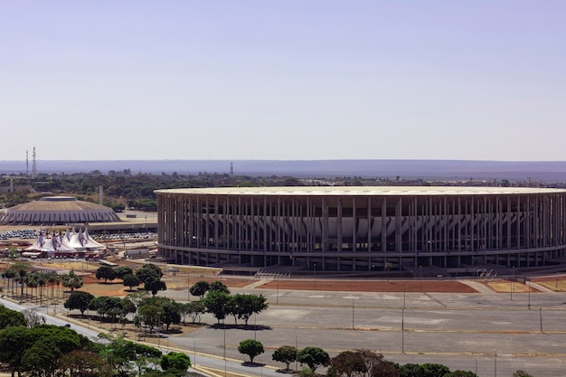 Brasilia DF Brasilien 07. September 2022 Gebäude und Architektur der Stadt brasilia